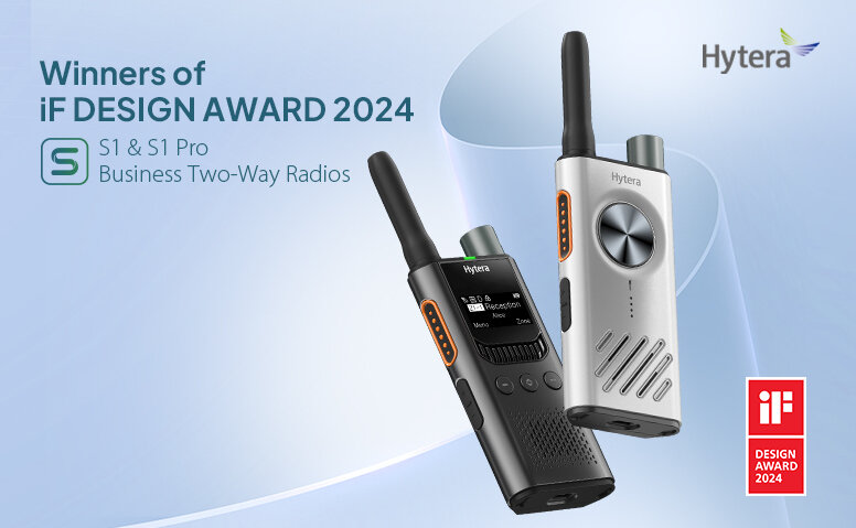 En 240321 list hytera newly released s series two way radios win if design awards