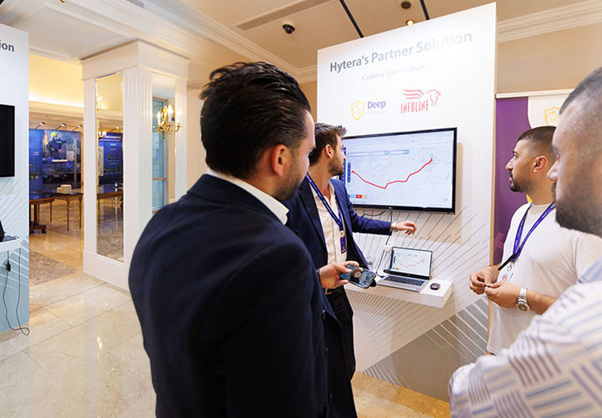 En hgps exhibit at hytera 2023