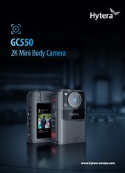 GC550 Brochure Cover