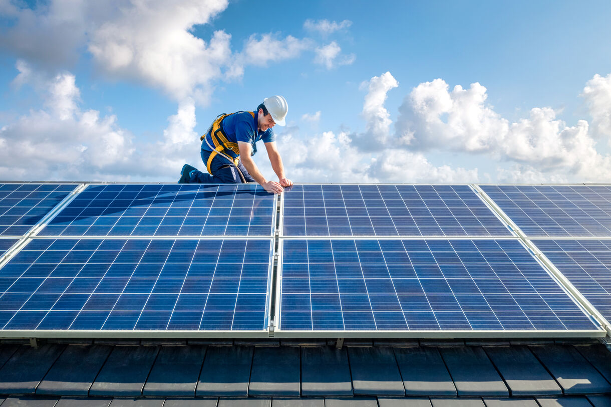 Site infrastructure solor power